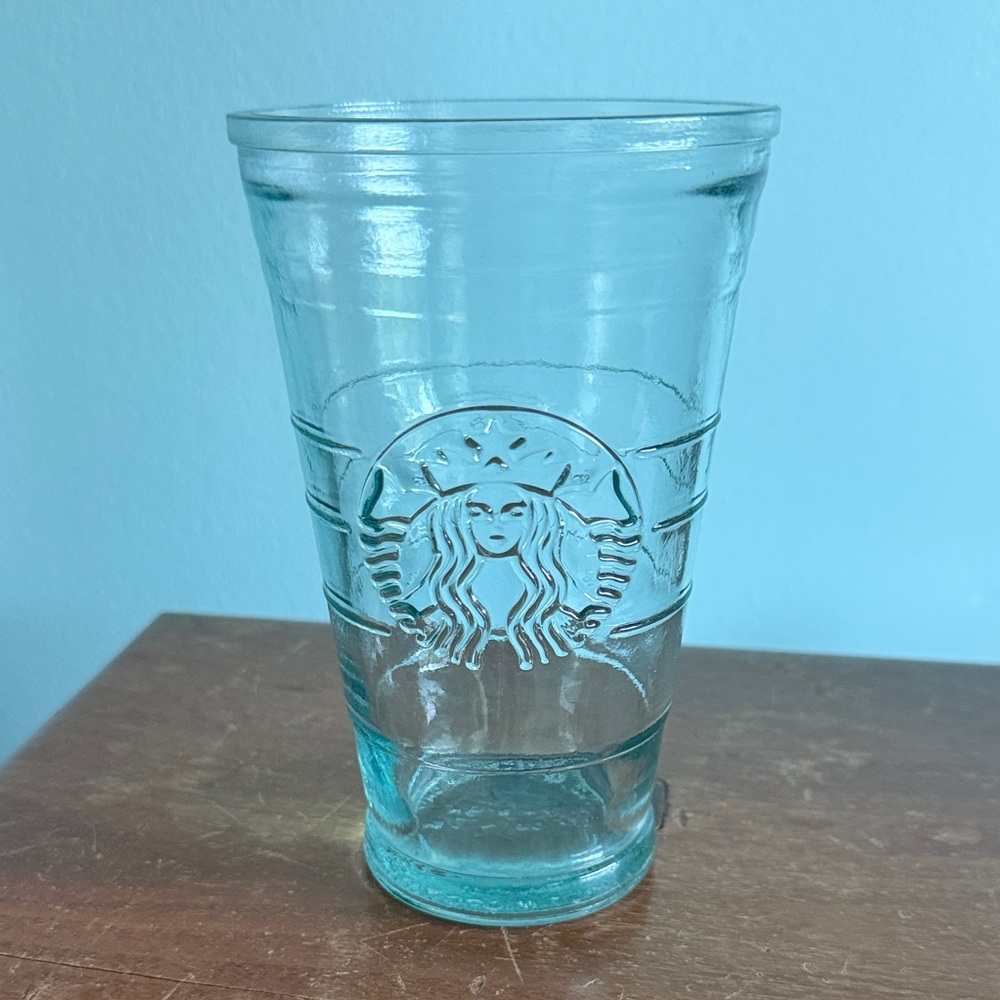 Starbucks 16oz Recycled Glass tumbler